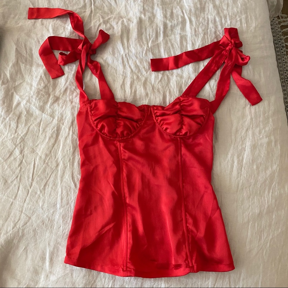 Lioness Corset Tie top